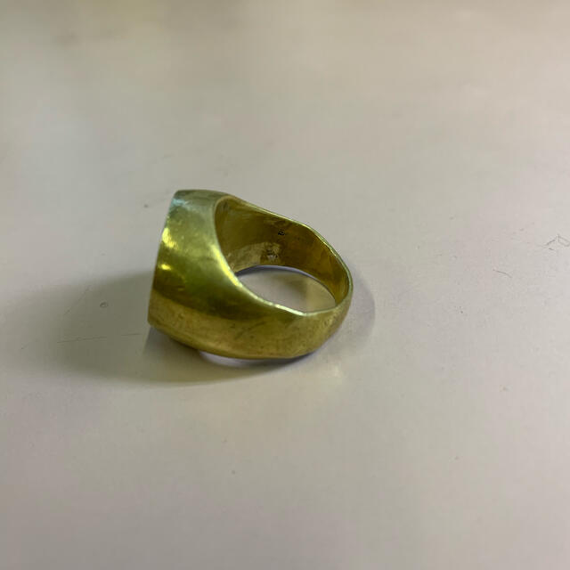 Dry bones two face ring リング 真鍮