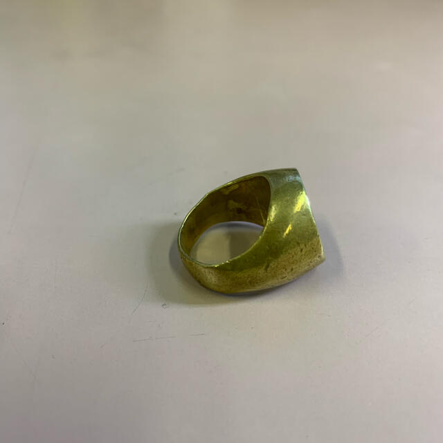 Dry bones two face ring リング 真鍮