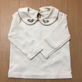 ザラキッズ(ZARA KIDS)のmonbebe  韓国子供服　刺繍カットソー(Ｔシャツ)