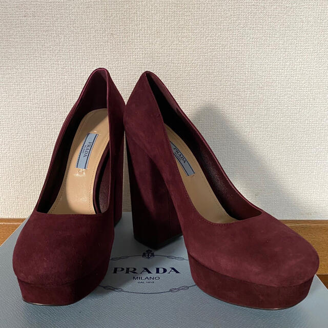 PRADA(プラダ)のPrada プラットフォーム　シューズ　37.5 レディースの靴/シューズ(ハイヒール/パンプス)の商品写真