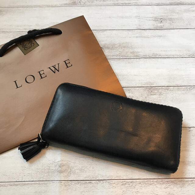 ロエベ アナグラム 長財布 レザー レディース LOEWE 【1-0113228】