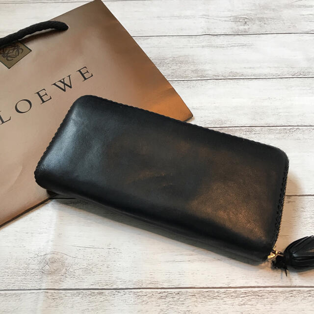 LOEWE(ロエベ)の専用　LOEWE ロエベ レディース アナグラム 長財布 本革 レザー  レディースのファッション小物(財布)の商品写真