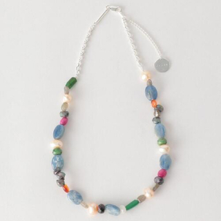 jieda mix stone necklace ネックレス-