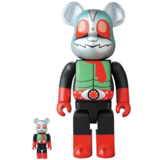 BE@RBRICK 仮面ライダー新2号 100% & 400%セットの通販 by 3415love's