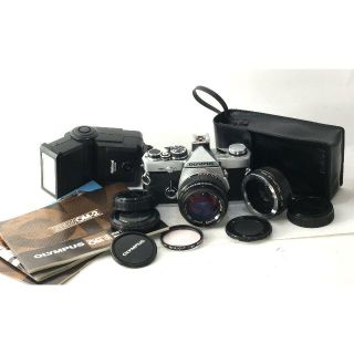 オリンパス(OLYMPUS)の【完動品】Olympus OM-2N / 50mm F1.4 / テレコン等(フィルムカメラ)