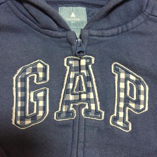 ベビーギャップ(babyGAP)のbaby Gap 裏起毛パーカー(ジャケット/上着)