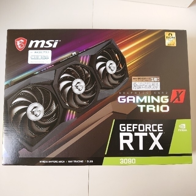 msi GEFORCE RTX 3090 GAMING X TRIO 24GBPC/タブレット