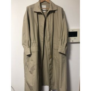 アパルトモン CTN * NYLON Long Coat ベージュ