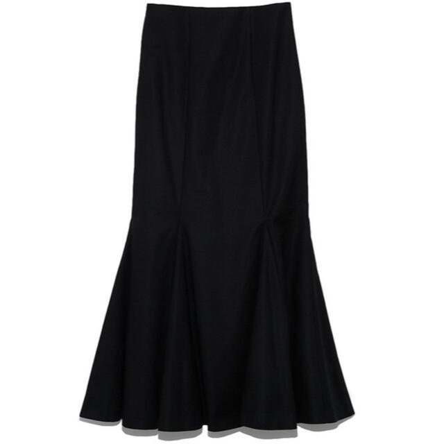 Lily Brown(リリーブラウン)のlilybrown マーメイドスカート　ブラック　新品未使用 レディースのスカート(ロングスカート)の商品写真