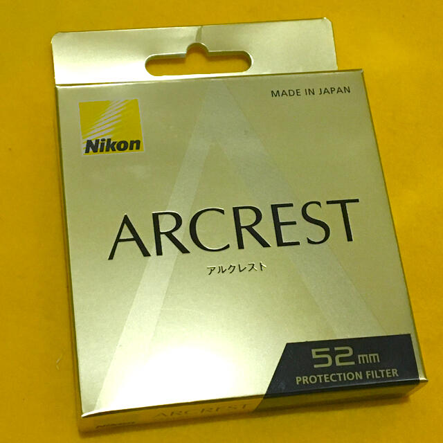 NIKON ARCREST 純正最高級フィルター アルクレスト φ52mm 美品