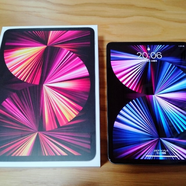 ipad pro 11 M1 128gb スペースグレー 第三世代-