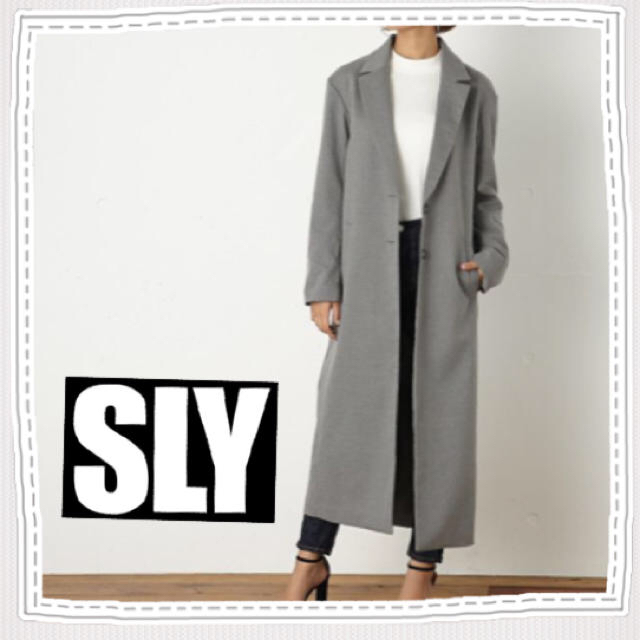 SLY(スライ)の【新品】SLY  テーラーマキシコート レディースのジャケット/アウター(ロングコート)の商品写真