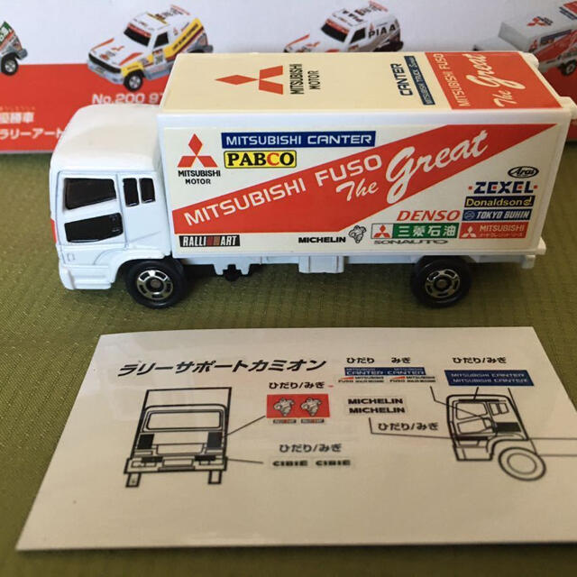 TOMMY - トミカ 三菱ダカールラリー□□ラリーサポートカミオン TOMMY - トミカ 三菱ダカールラリー□□ラリーサポートカミオン