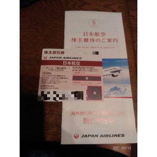 ジャル(ニホンコウクウ)(JAL(日本航空))のJAL 日本航空 株主優待券 １枚(その他)