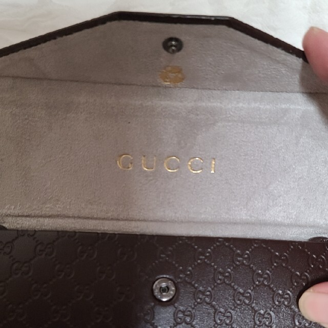 Gucci(グッチ)のGUCCI☆メガネケース(非売品) レディースのファッション小物(サングラス/メガネ)の商品写真