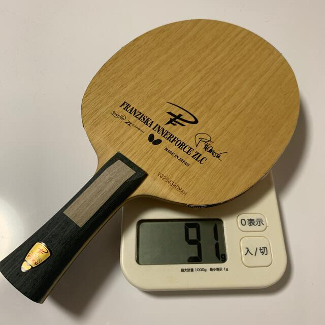 バタフライ フランチスカ インナーフォース ZLC FL 91 グラム 半額商品