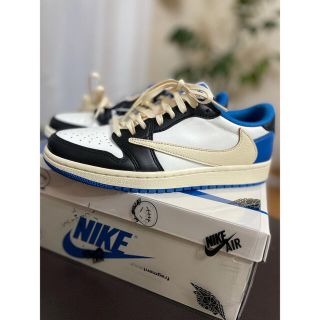 ナイキ(NIKE)のTRAVIS SCOTTO FRAGMENT AIR JORDAN1(スニーカー)