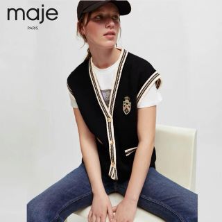 Sandro - ❤️maje2021新作 新品 ニットベスト 綺麗上品の通販 by