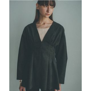 ステュディオス(STUDIOUS)の週末限定CLANE CHAMBRAY CORDUROY LADY TOPS(シャツ/ブラウス(長袖/七分))