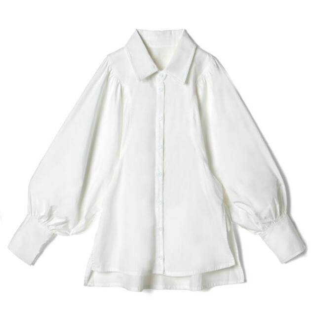 GRL(グレイル)の【値下げ】GRL黒リボンシャツ、白シャツセット レディースのトップス(シャツ/ブラウス(長袖/七分))の商品写真