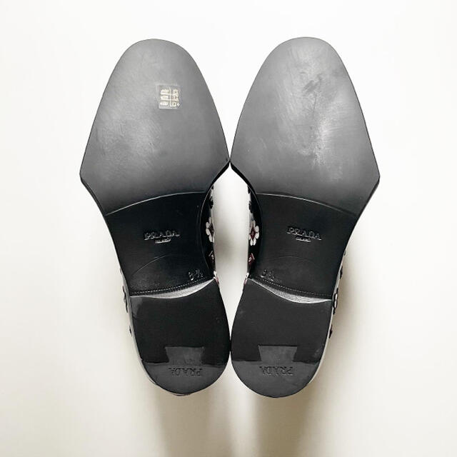 PRADA - 新品未使用 名作 PRADA 12aw フラワーシューズの通販 by PRADA - 新品未使用 名作 PRADA 12aw フラワーシューズの通販 by