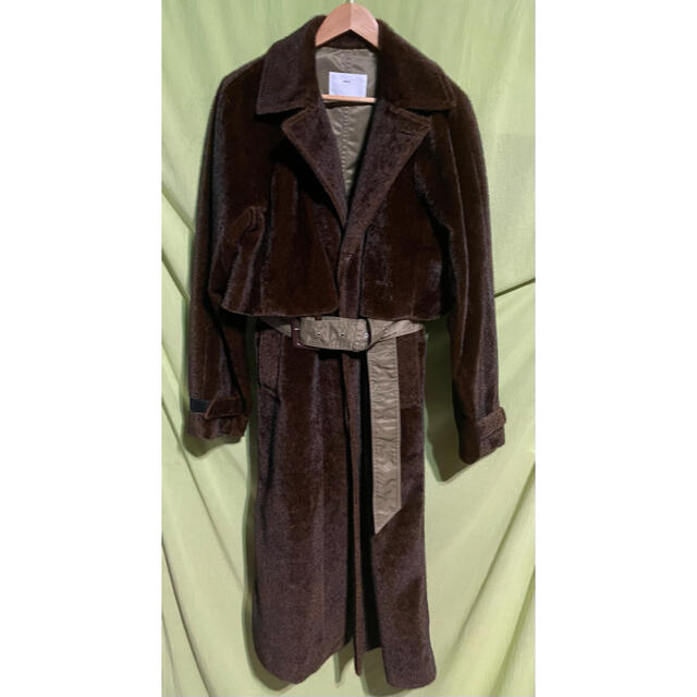 【極美品】TOGA VIRILIS 19AW FAKE FUR COAT