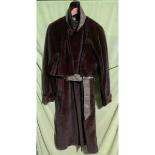 トーガ(TOGA)の【極美品】TOGA VIRILIS 19AW FAKE FUR COAT(トレンチコート)