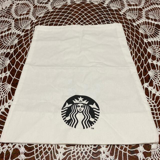 スターバックスコーヒー(Starbucks Coffee)のスタバ　新品未使用　布製巾着袋　プレゼント　包装　スターバックス　袋　包装(ノベルティグッズ)