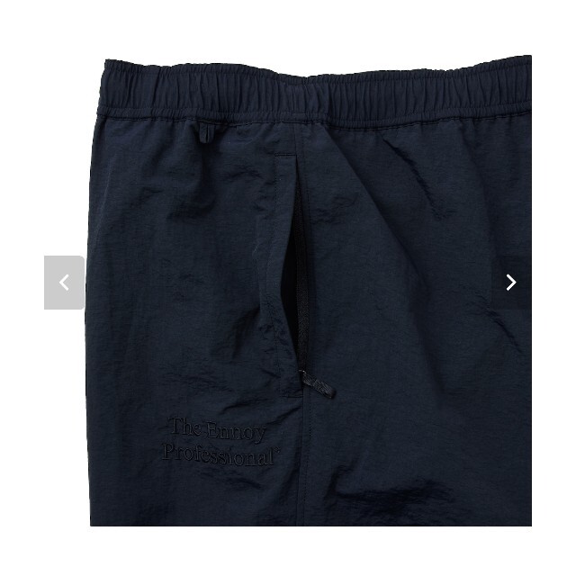 サイズ】 エンノイとスタイリスト私物 NYLON PANTS (TRIPLE BLACKの
