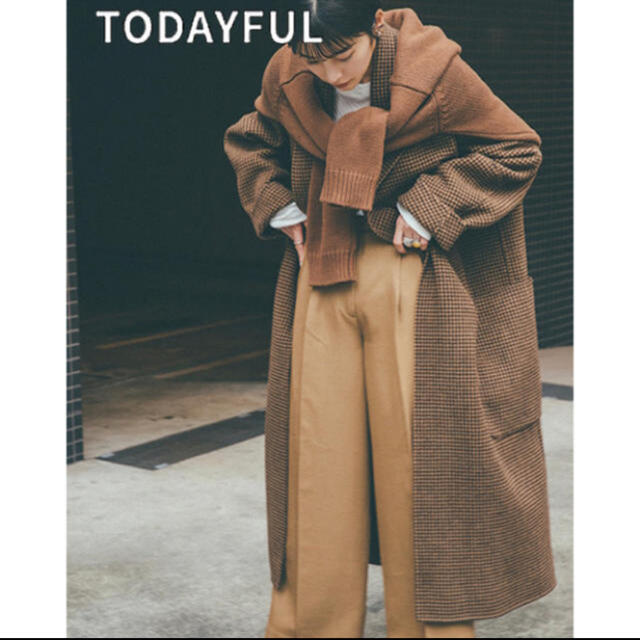 TODAYFUL♡ オーバーチェックコート 品質が 12750円 ahq.com.mx