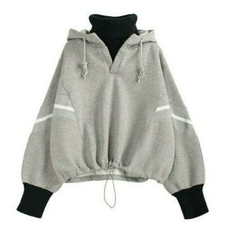 ワイスリー(Y-3)のAdans Knit Layered Hoodie(ニット/セーター)