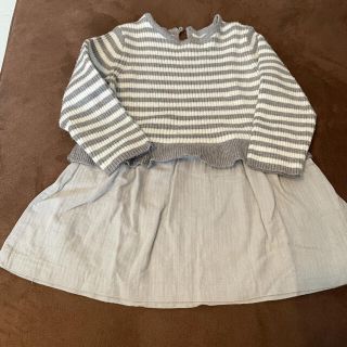 ザラキッズ(ZARA KIDS)のZARAベイビー　ワンピース(ワンピース)