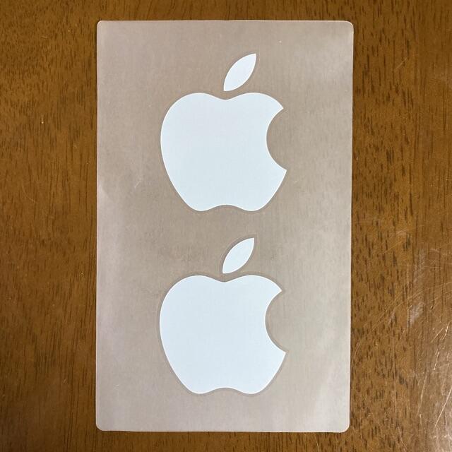 Apple(アップル)の2個セット アップル シール ステッカー 大&小 インテリア/住まい/日用品の文房具(シール)の商品写真