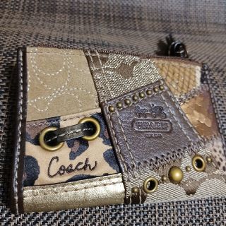 コーチ(COACH)のコーチCOACHコインケースパッチワーク(コインケース)