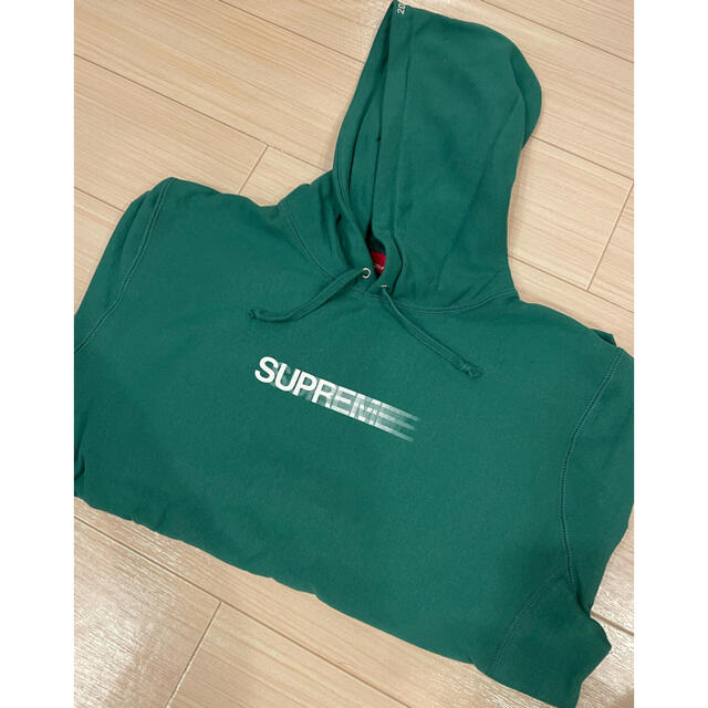 XL Supreme Motion Logo Hooded Sweatshirt