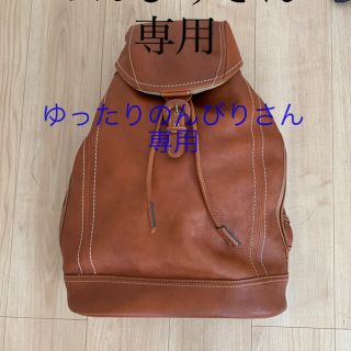 ツチヤカバンセイゾウジョ(土屋鞄製造所)の【美品】土屋鞄 トーンオイルヌメリュックサック(バッグパック/リュック)