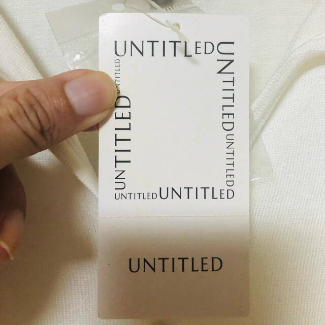 UNTITLED(アンタイトル)のUNTITLED   レディーストップス　サイズ2   新品 レディースのトップス(シャツ/ブラウス(半袖/袖なし))の商品写真