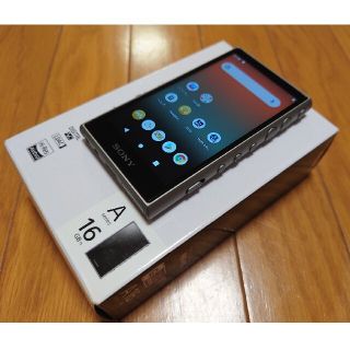 ウォークマン(WALKMAN)の【中古】SONY WALKMAN NW-A105 16GBアッシュグリーン(ポータブルプレーヤー)