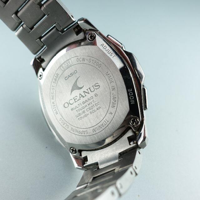 格安中古 CASIO OCEANUS OCW-S1200P-7AJF 腕時計(アナログ