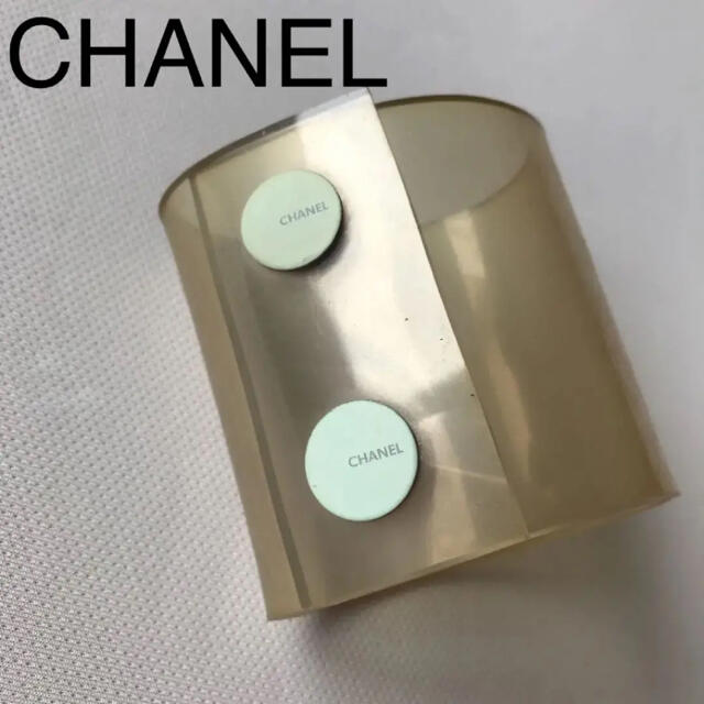 CHANEL - CHANEL クリアブレスレット シャネル 透明リストバンド