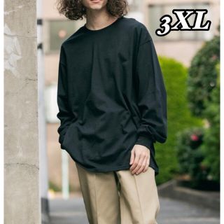 ギルタン(GILDAN)の新品未使用. GILDAN ギルダン 6oz 無地長袖ロンT 黒 ブラック(Tシャツ/カットソー(七分/長袖))