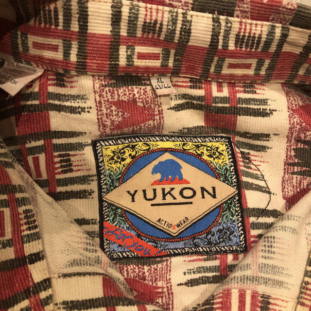 Ron Herman(ロンハーマン)の90s【YUKON】vintage ネイティブ柄シャツ ビッグシルエットXL メンズのトップス(シャツ)の商品写真