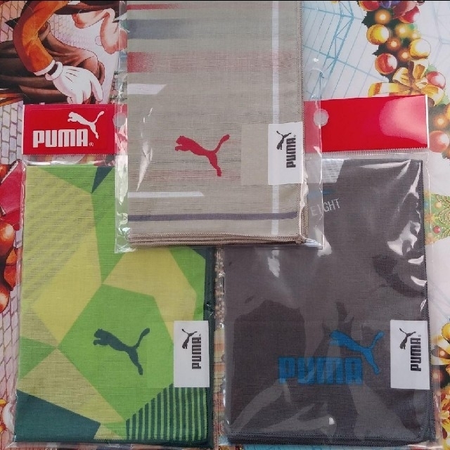 PUMA(プーマ)のPUMA　ハンカチセット メンズのファッション小物(ハンカチ/ポケットチーフ)の商品写真