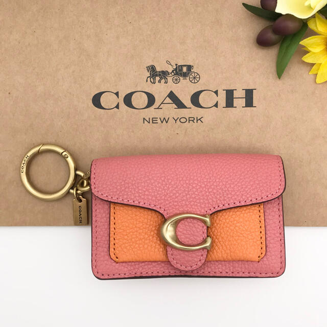 爆買い限定SALE COACH - COACHミニ タビー カラーブロック バッグ ...