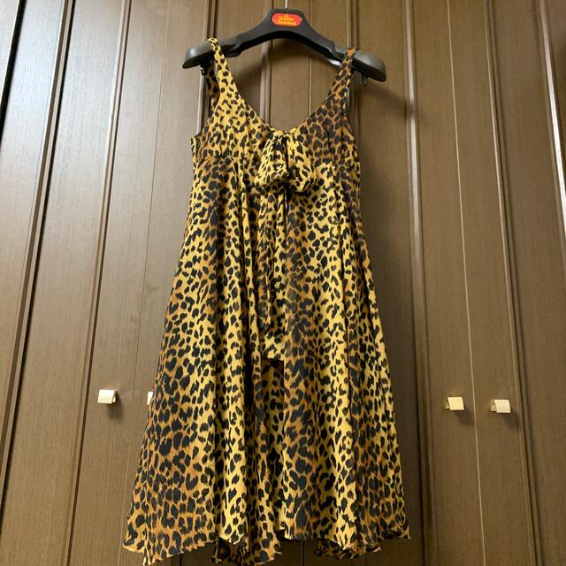 HYSTERIC GLAMOUR - hysteric glamour レオパードワンピース 豹柄の