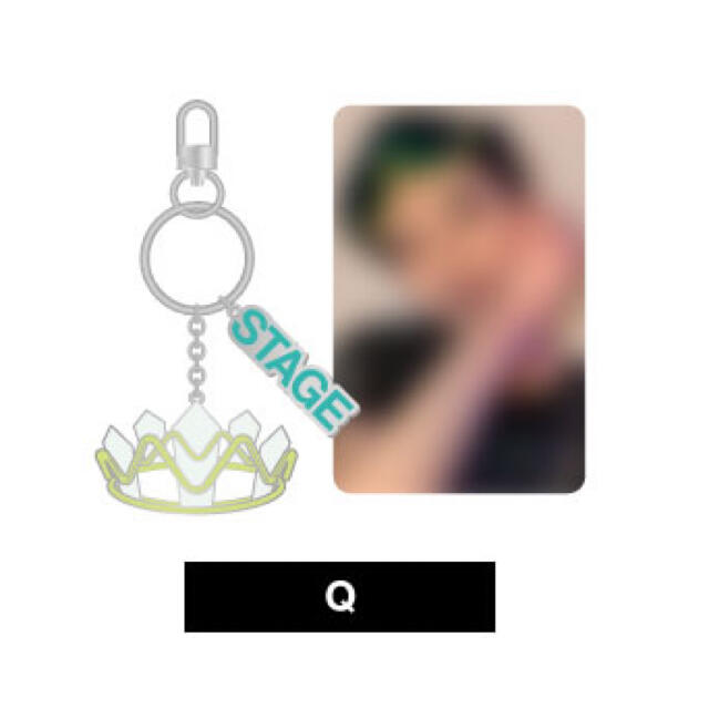 THE BOYZ - キュー THEBOYZ byok king キーリング トレカ 新品 未使用