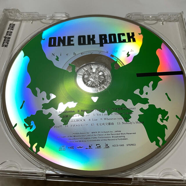 ※限定値下げ【CDまとめ買い対象】ONE OK ROCK Nicheシンドローム エンタメ/ホビーのCD(ポップス/ロック(邦楽))の商品写真