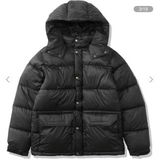 ザノースフェイス(THE NORTH FACE)のノースフェイス　キャンプシエラ　黒(ダウンジャケット)