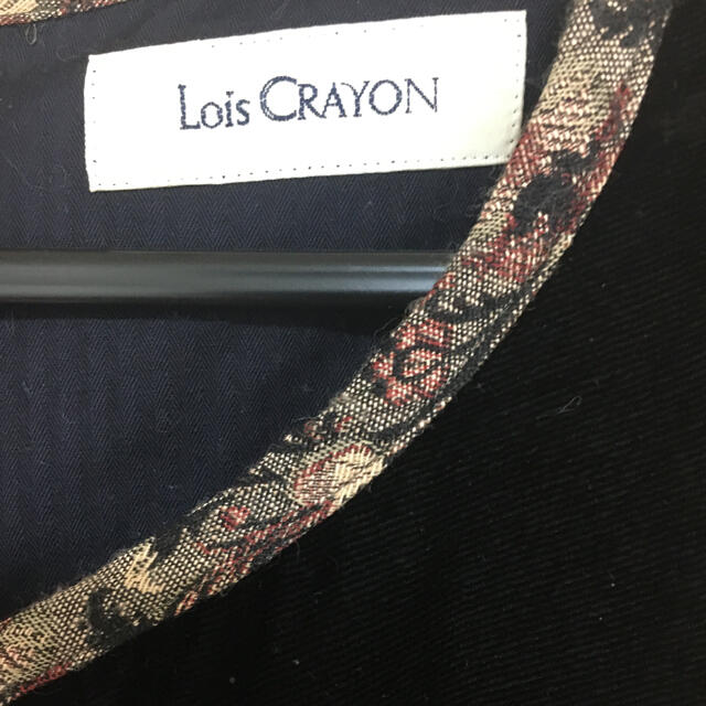 Lois CRAYON(ロイスクレヨン)のロイスクレヨン💠ベロアワンピース レディースのワンピース(ひざ丈ワンピース)の商品写真