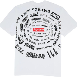 シュプリーム(Supreme)のSupreme Spiral Tee Lサイズ(Tシャツ/カットソー(半袖/袖なし))